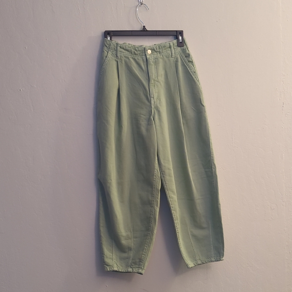 Pilcro Mint Green Trousers
